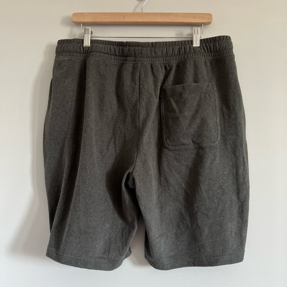 Jachs Gray Soft Athletic Shorts with Elastic with Tied Waistband - Picture 2 of 2